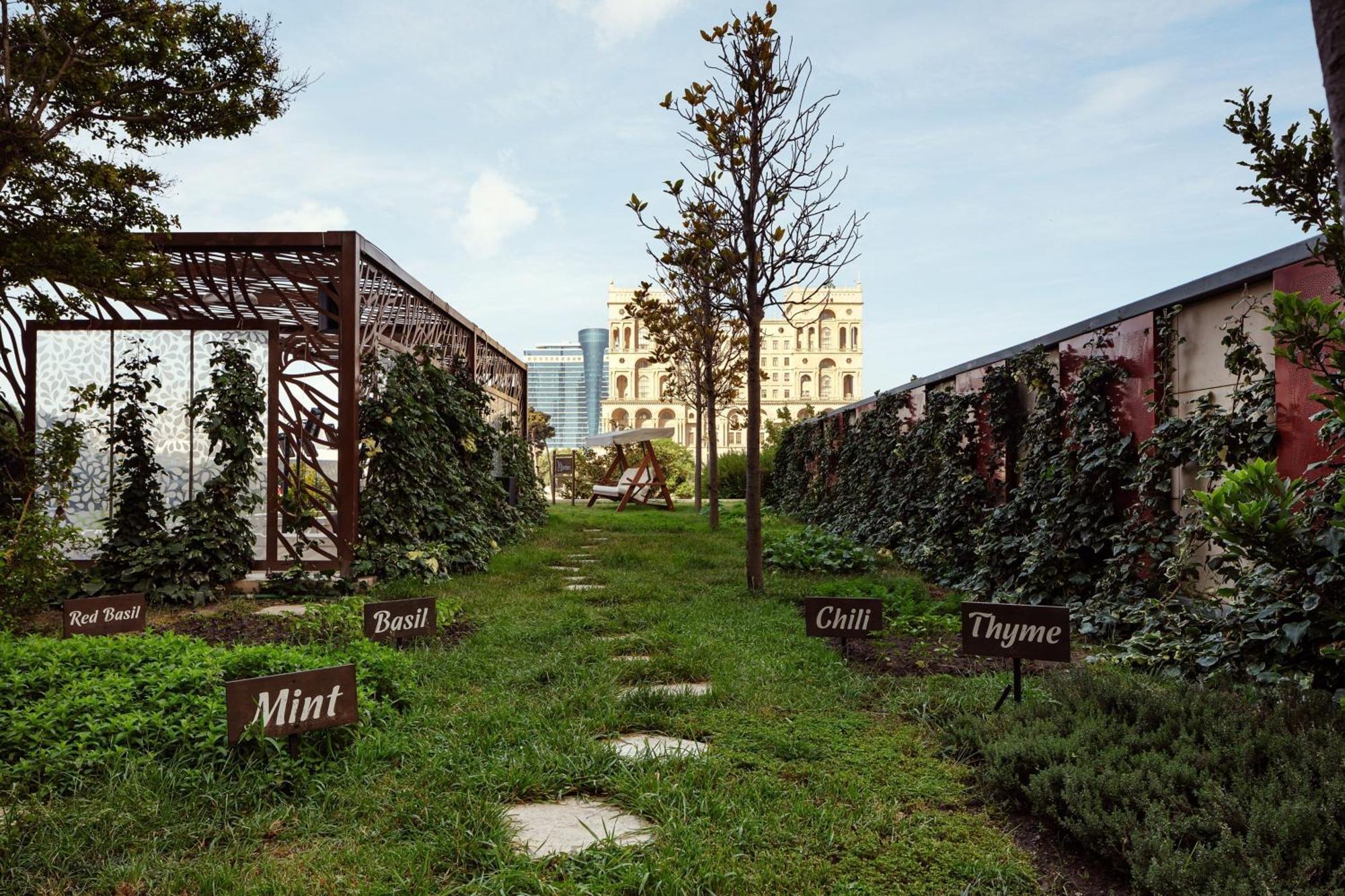 Jw Marriott Absheron Baku Hotel Exterior foto The garden